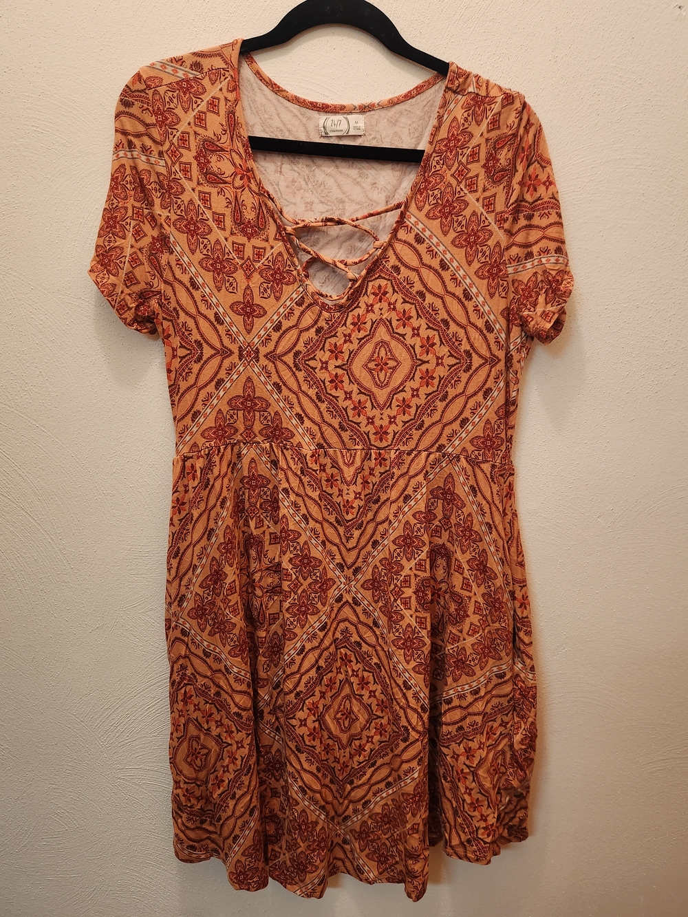 Maurices Short Sleeve Dress Size M